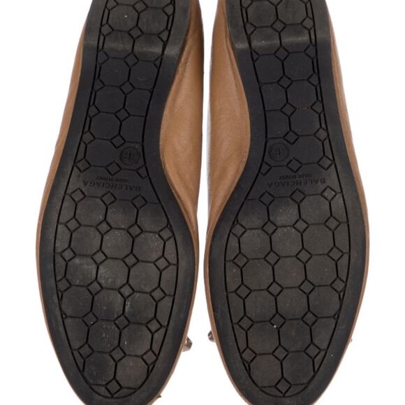 Balenciaga tan studded flats - Picture 5 of 6